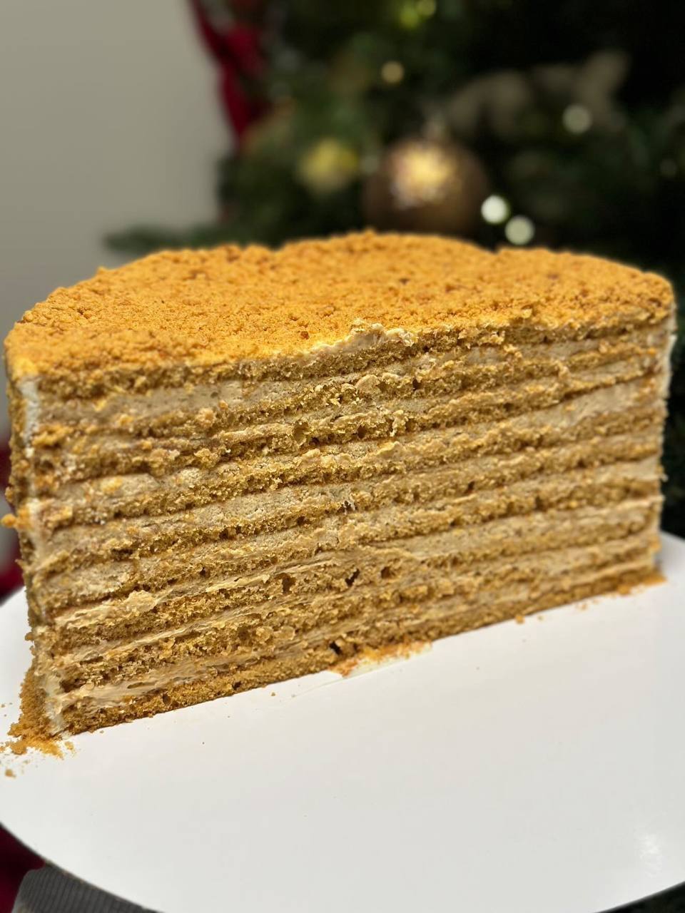 Medovik Honey Cake