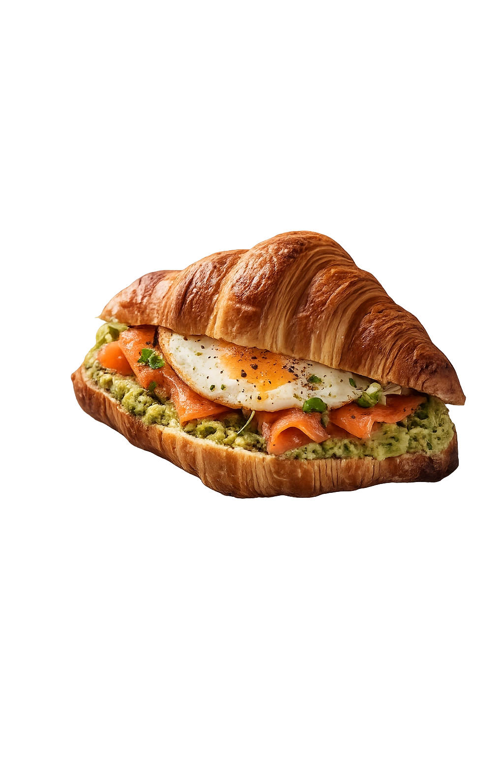 Avocado Salmon Croissant